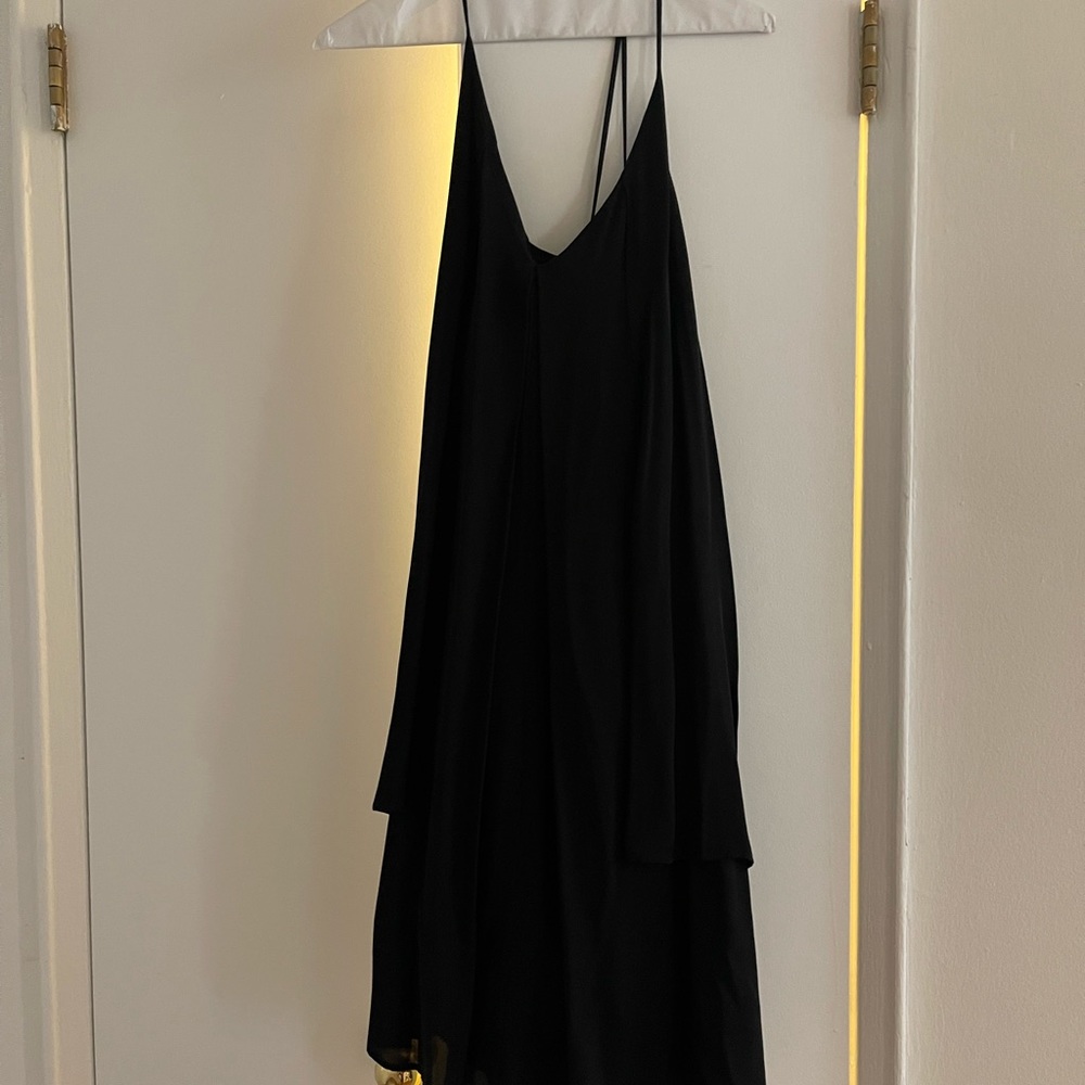 Rebecca minkoff silk dress XS in BLACK